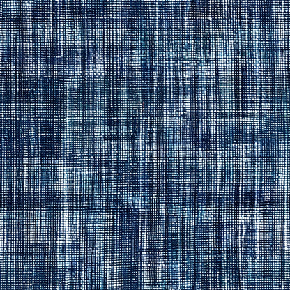 Indigo Weave Pattern 13 Minky Fabric