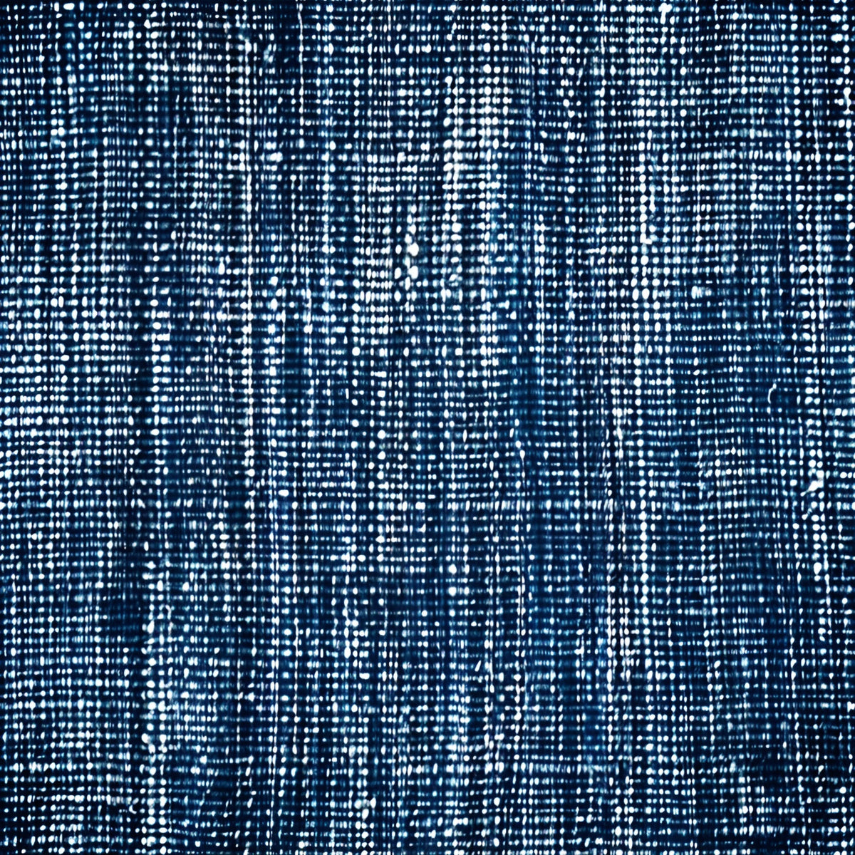 Indigo Weave Pattern 1 Minky Fabric