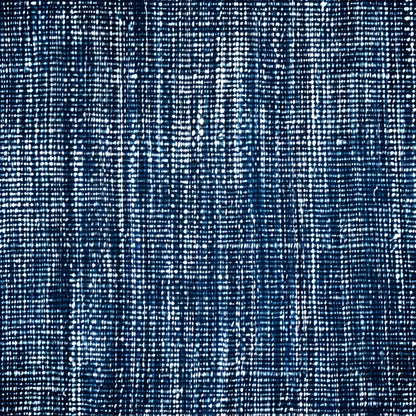 Indigo Weave Pattern 1 Minky Fabric