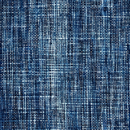 Indigo Weave Pattern 2 Minky Fabric