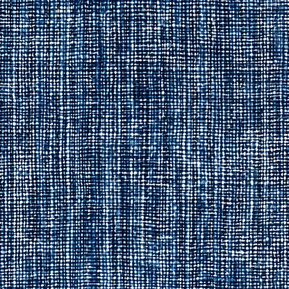 Indigo Weave Pattern 8 Minky Fabric
