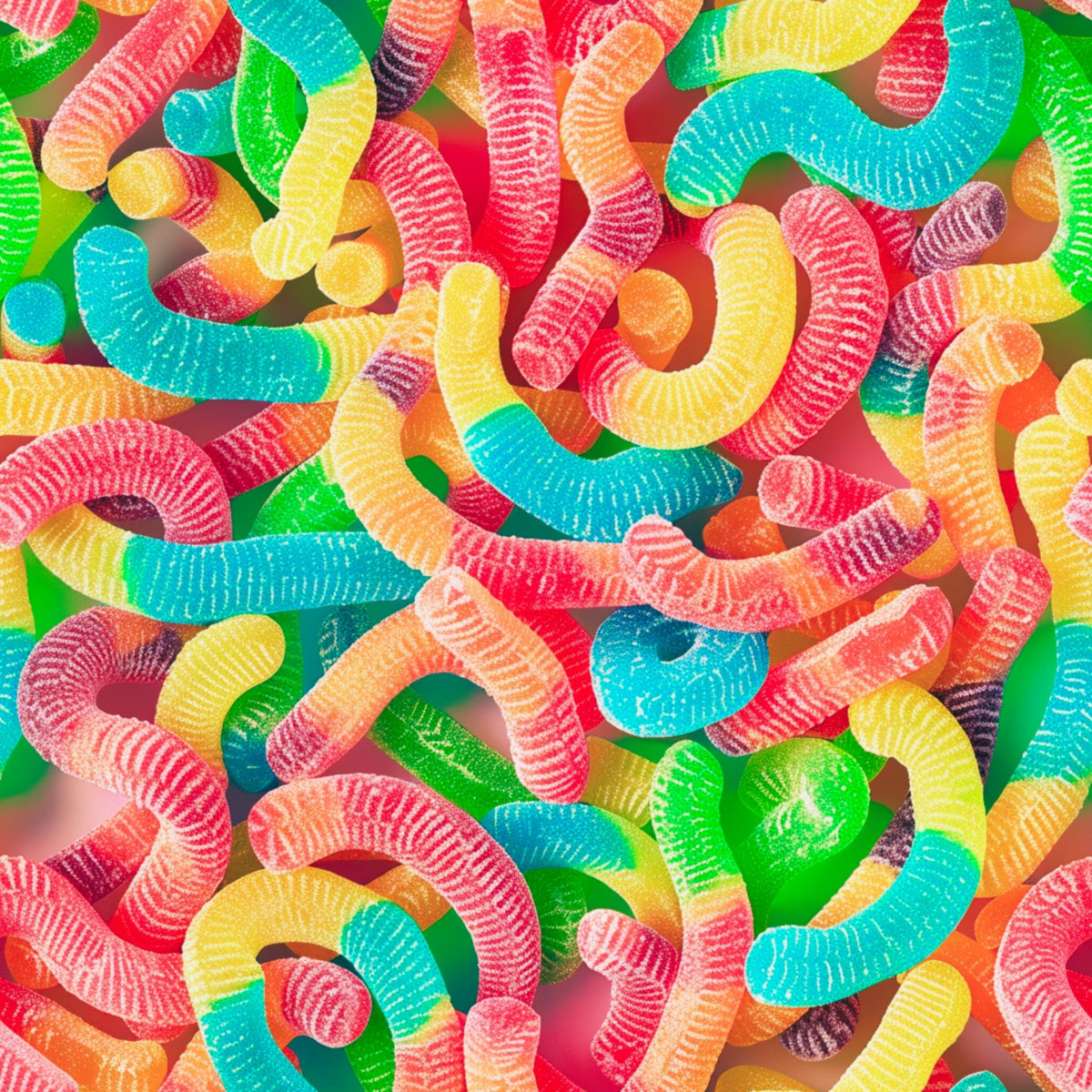 Sweet Squiggles Pattern 12 Minky Fabric