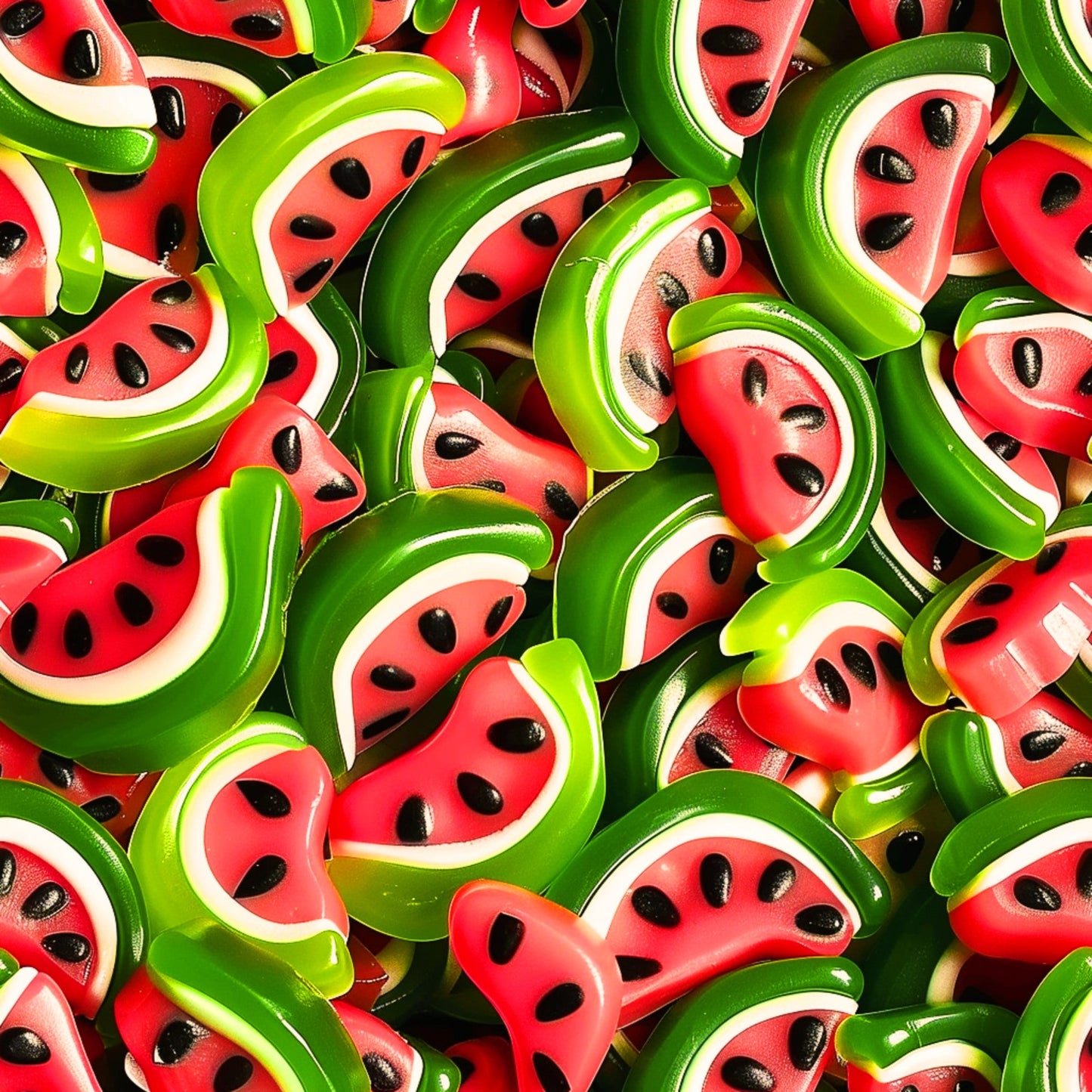 Gummy Candy Pattern 6 Quilting Cotton Fabric