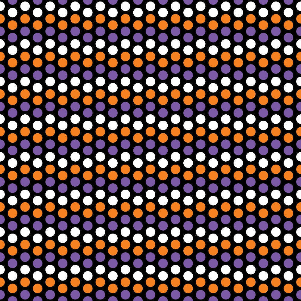 Spooky Plaids Pattern 15 Minky Fabric