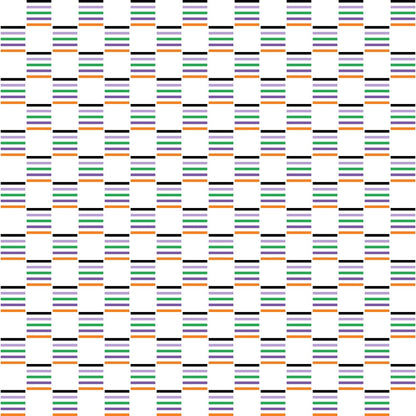 Spooky Plaids Pattern 2 Minky Fabric
