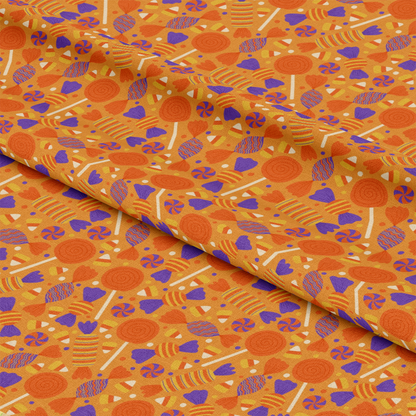 Halloween City Pattern 10 Quilting Cotton Fabric