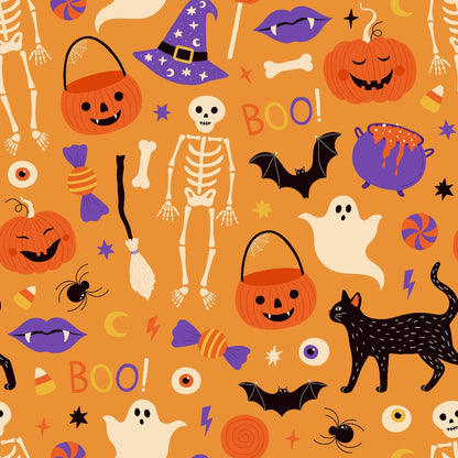 Spooky Sweets Pattern 12 Minky Fabric