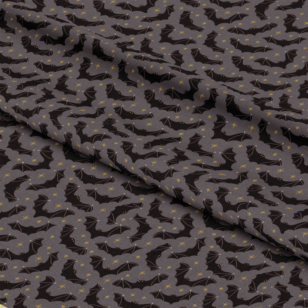 Halloween City Pattern 15 Quilting Cotton Fabric