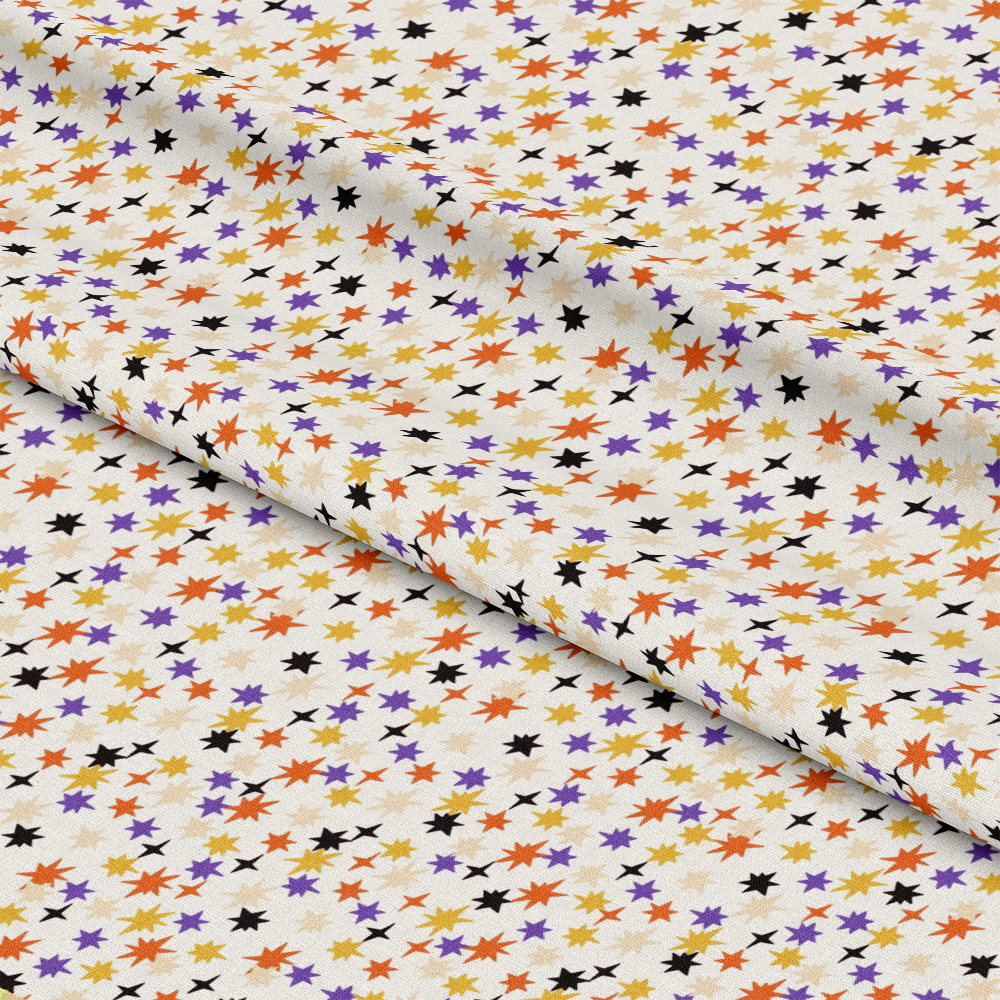 Halloween City Pattern 1 Quilting Cotton Fabric