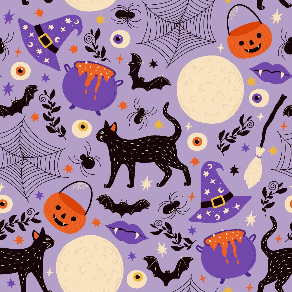 Spooky Sweets Pattern 4 Minky Fabric