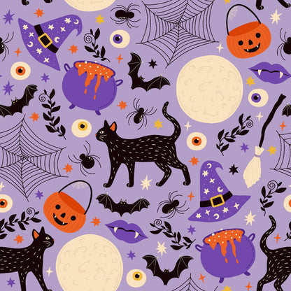 Spooky Sweets Pattern 4 Minky Fabric