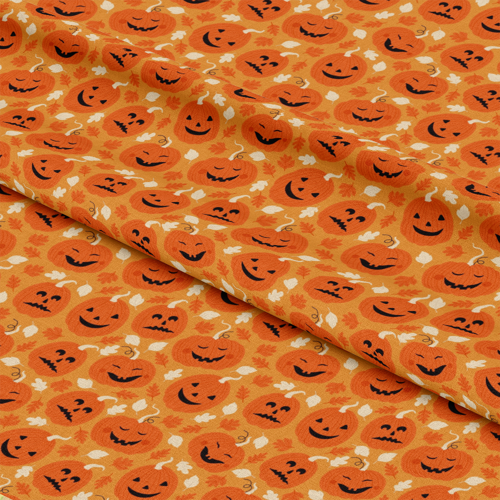 Halloween City Pattern 8 Quilting Cotton Fabric