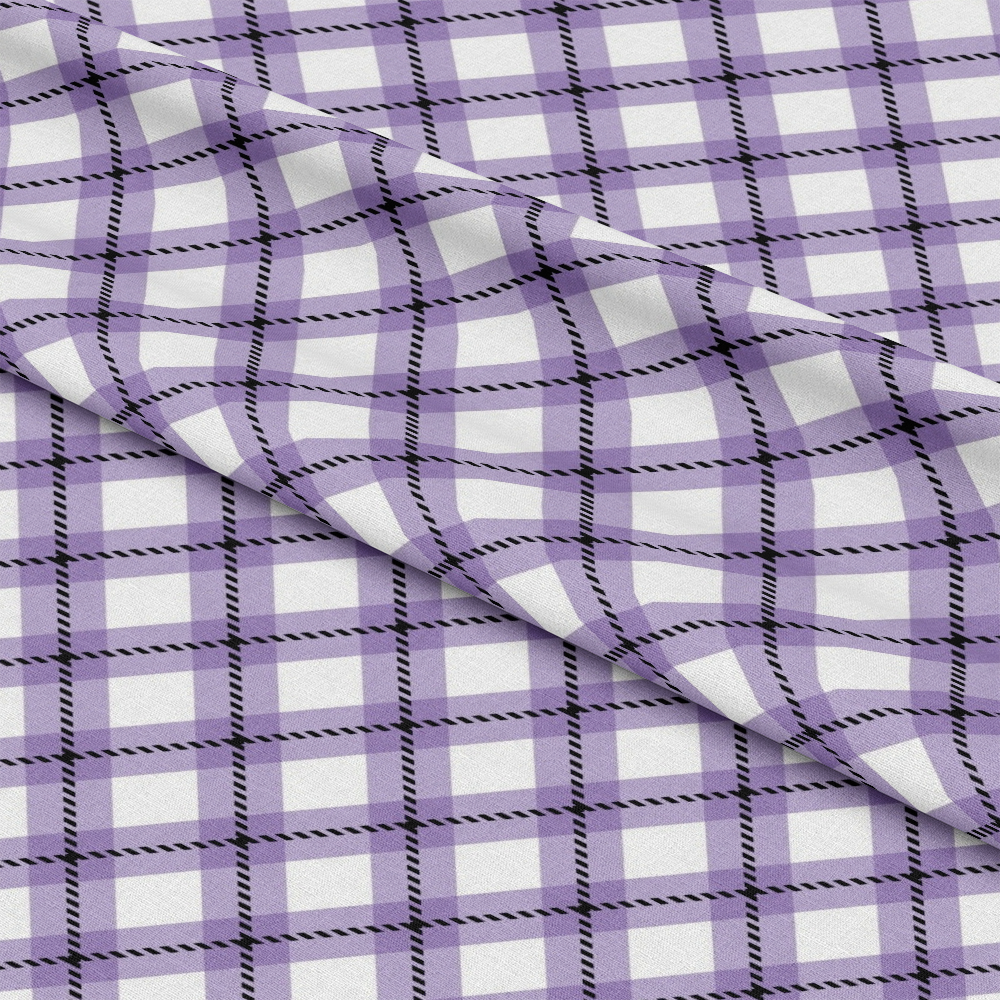 Halloween Plaid Pattern 14 Quilting Cotton Fabric