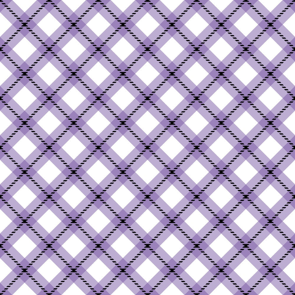 Pumpkin Gingham Pattern 14 Minky Fabric