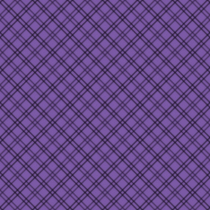Pumpkin Gingham Pattern 5 Minky Fabric