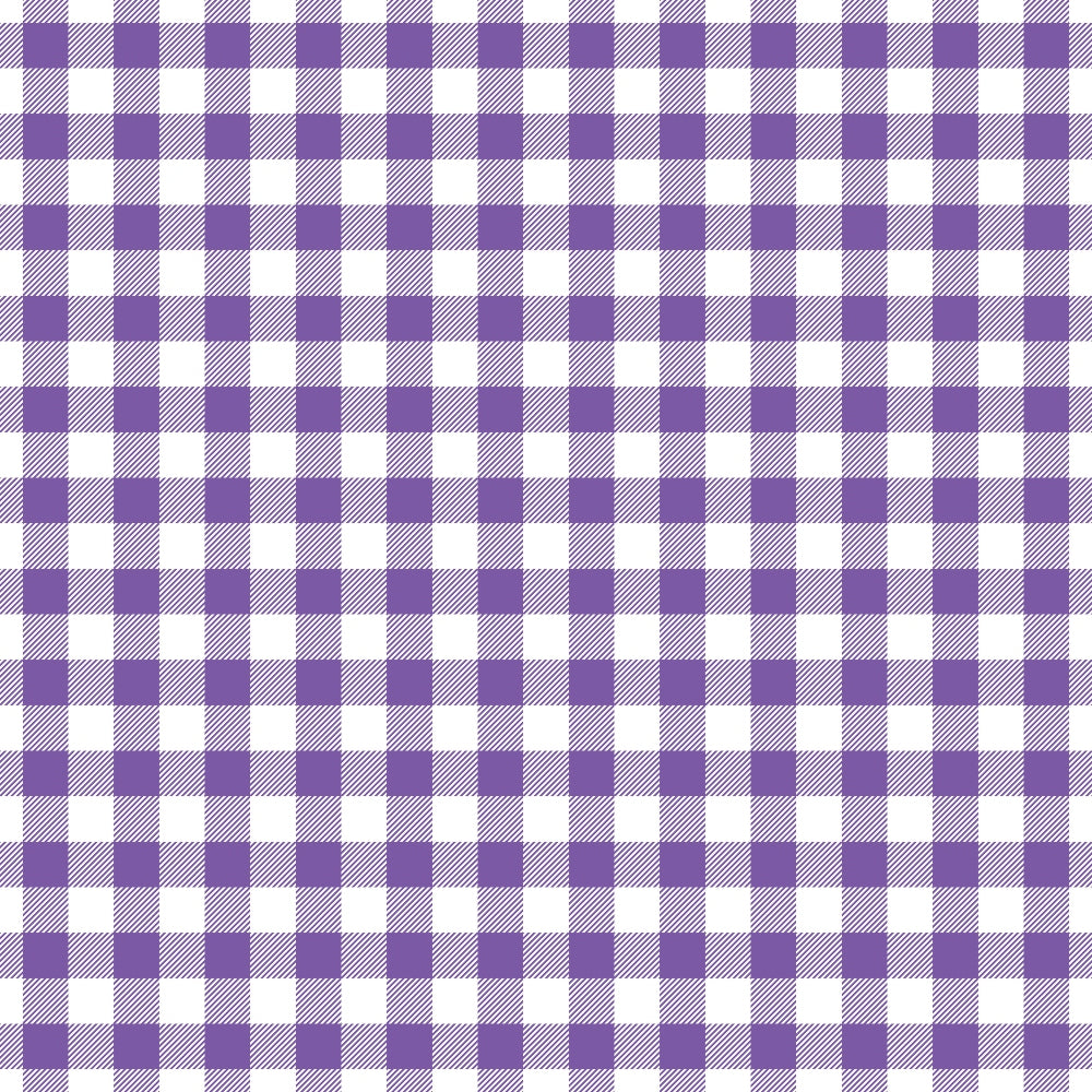 Pumpkin Gingham Pattern 8 Minky Fabric