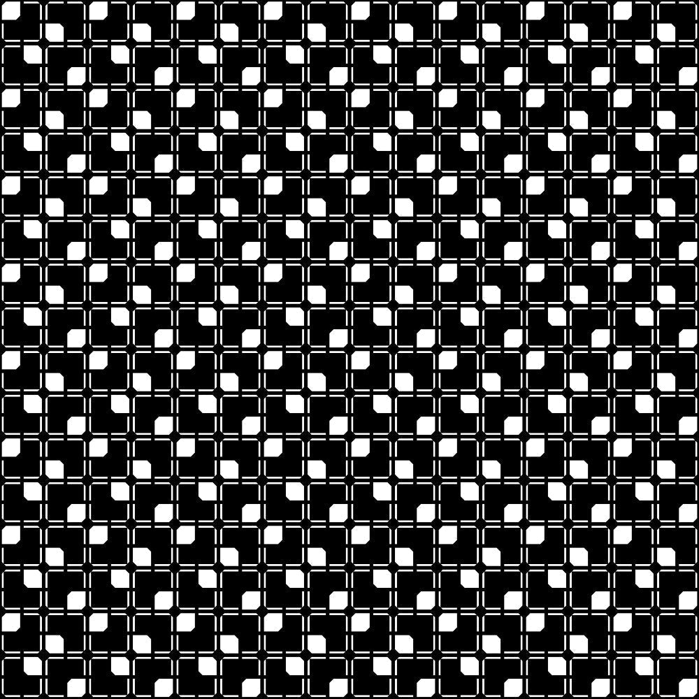 Spooky Plaids Pattern 3 Minky Fabric