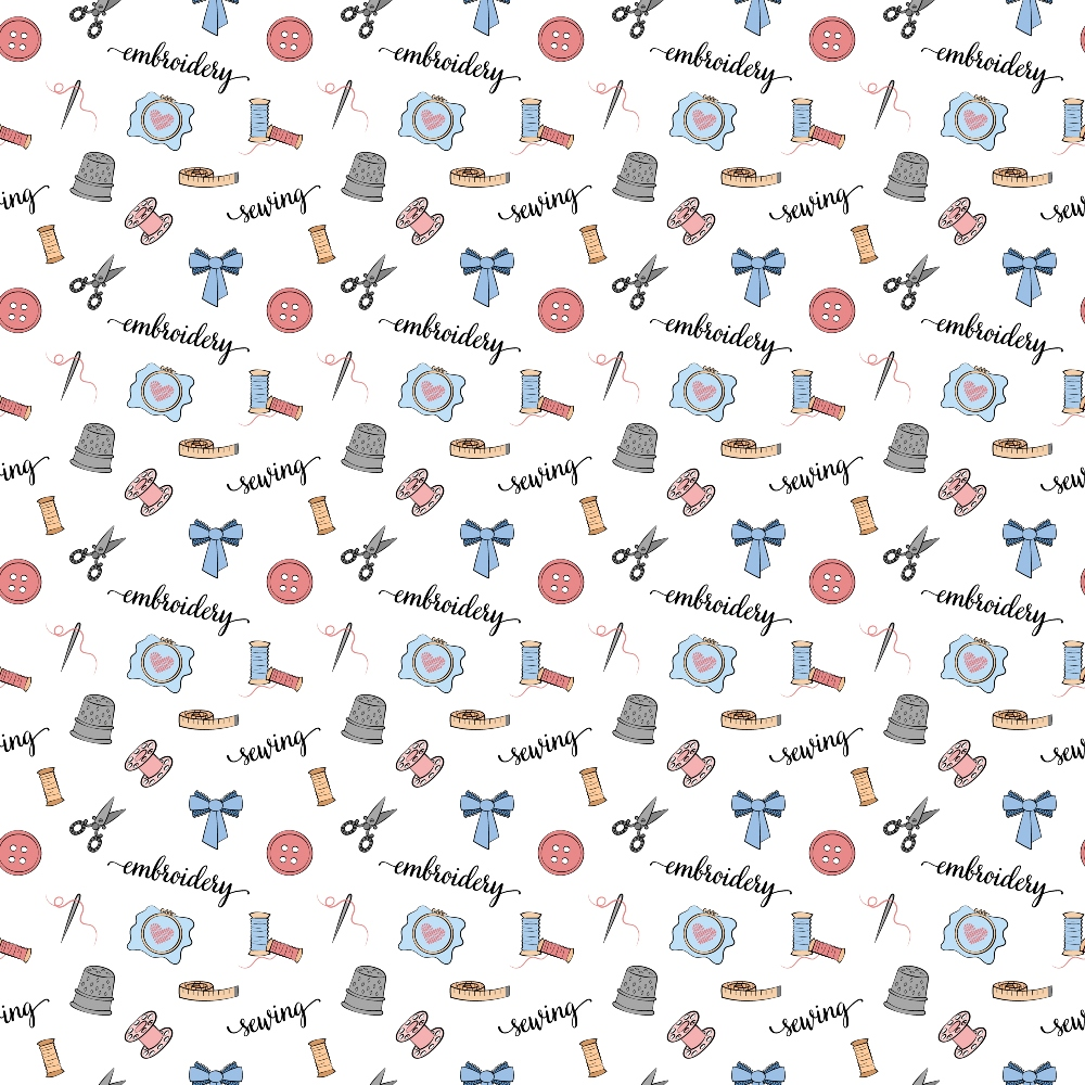 Hand and Machine Embroidery Pattern 2 Minky Fabric