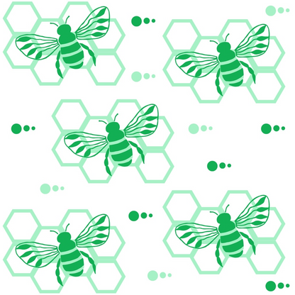 Honeycomb Buzz Pattern 11 Minky Fabric