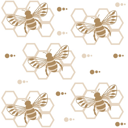 Honeycomb Buzz Pattern 16 Minky Fabric