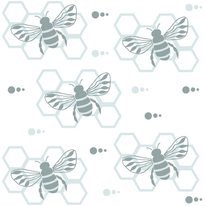 Honeycomb Buzz Pattern 18 Minky Fabric