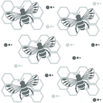 Honeycomb Buzz Pattern 19 Minky Fabric