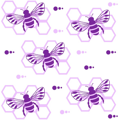 Honeycomb Buzz Pattern 5 Minky Fabric