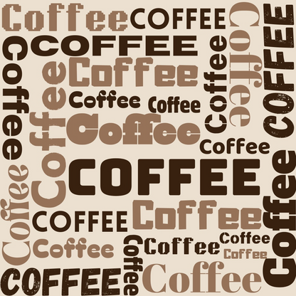 Morning Mocha Pattern 6 Minky Fabric