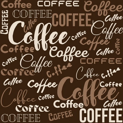 Morning Mocha Pattern 7 Minky Fabric