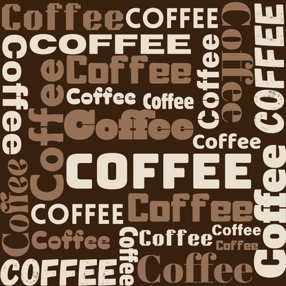 Morning Mocha Pattern 8 Minky Fabric