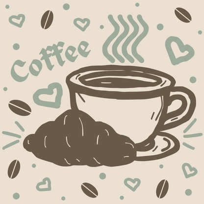 Espresso Lettering Pattern 12 Minky Fabric