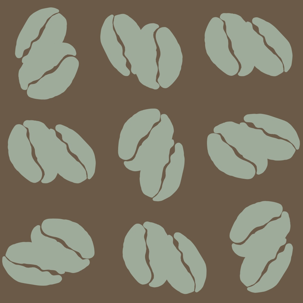 Espresso Lettering Pattern 17 Minky Fabric