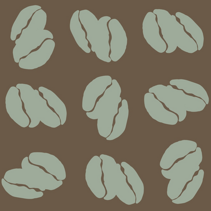 Espresso Lettering Pattern 17 Minky Fabric