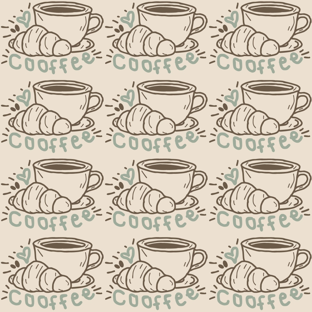 Espresso Lettering Pattern 7 Minky Fabric