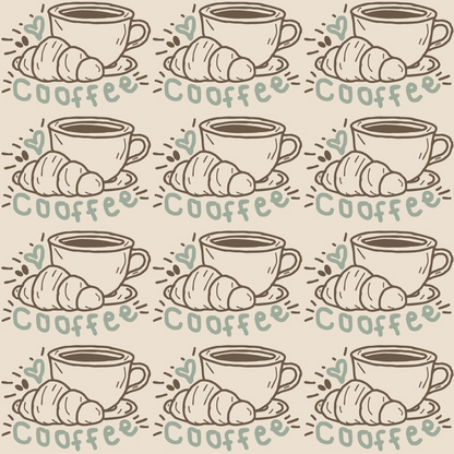 Espresso Lettering Pattern 7 Minky Fabric
