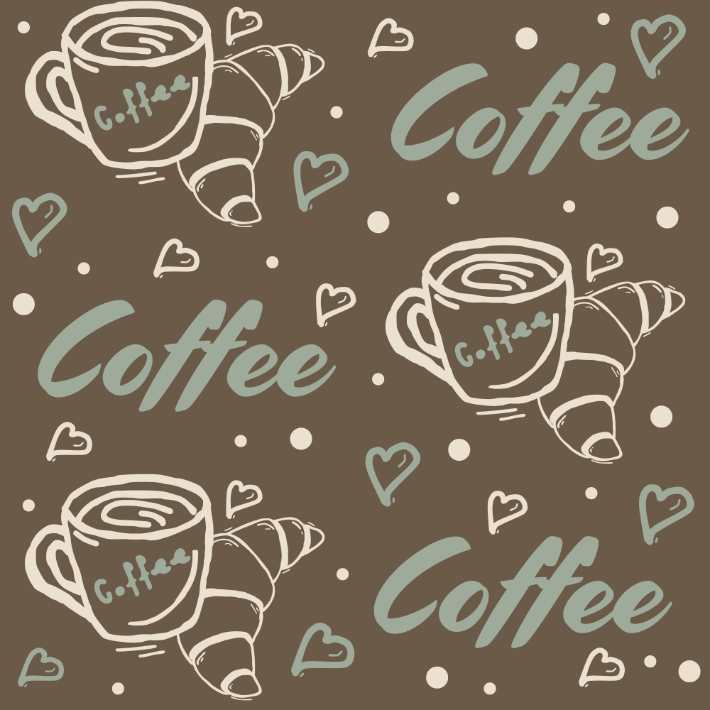 Espresso Lettering Pattern 9 Minky Fabric