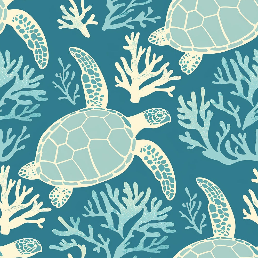 Honu Tides Pattern 7 Minky Fabric
