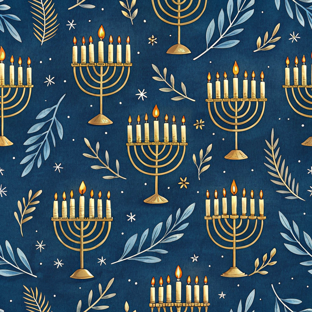 Festival of Lights Pattern 26 Minky Fabric