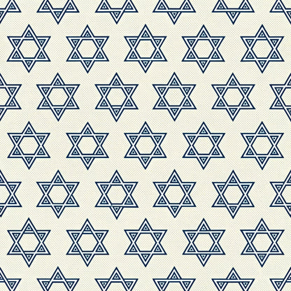 Hanukkah Pattern 27 Quilting Cotton Fabric