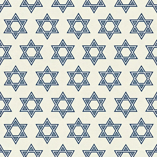 Hanukkah Pattern 27 Quilting Cotton Fabric
