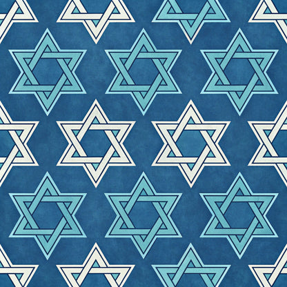 Hanukkah Pattern 29 Quilting Cotton Fabric