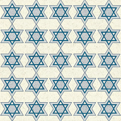 Hanukkah Pattern 2 Quilting Cotton Fabric