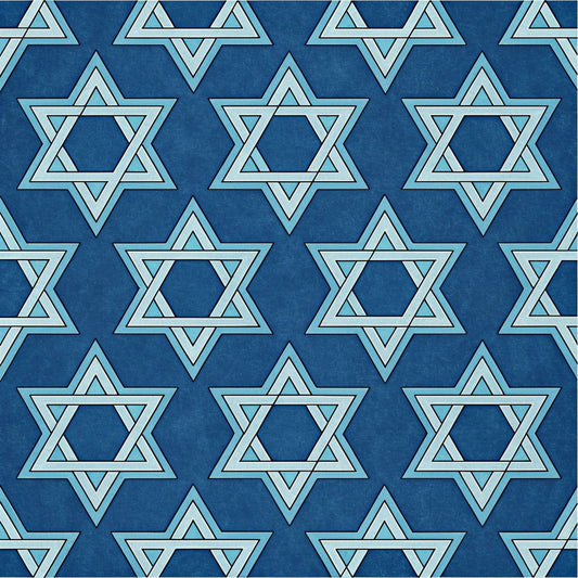 Hanukkah Pattern 4 Quilting Cotton Fabric
