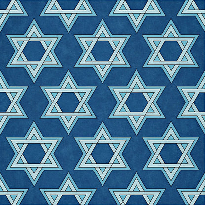 Hanukkah Pattern 4 Quilting Cotton Fabric