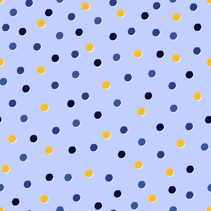 Hanukkah Gifts Pattern 10 Blue Minky Fabric