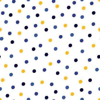 Hanukkah Gifts Pattern 10 White Minky Fabric