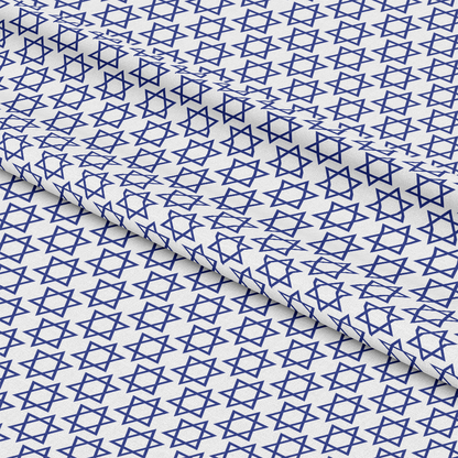 Happy Festival of Lights Pattern 12 White Quilting Cotton Fabric