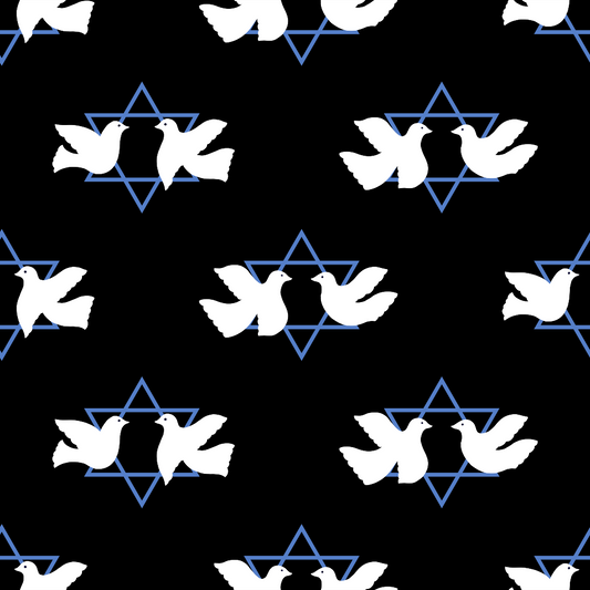 Happy Festival of Lights Pattern 15 Quilting Cotton Fabric