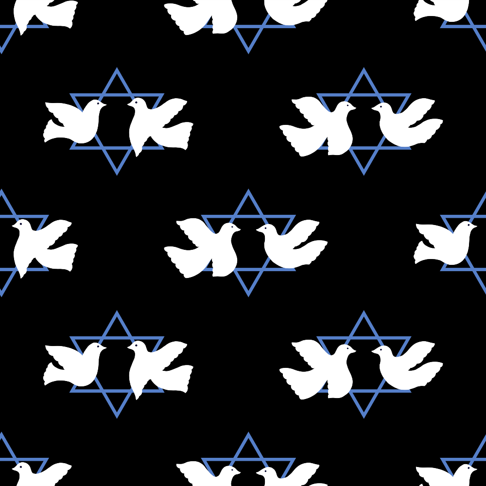 Hanukkah Gifts Pattern 15 Minky Fabric