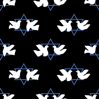 Hanukkah Gifts Pattern 15 Minky Fabric
